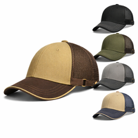 Gorra de Béisbol Unisex Moderna y Personalizada, Ajustable, Estilo Camionero, con Diseño Étnico de Hojas y Puntos, para Todas las Temporadas, Ropa Urbana