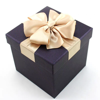 Boîte à bougies de luxe vide avec logo personnalisé, en papier couché, ensemble de 2 pièces, gaufrage à chaud or, finition UV, emballage cadeau
