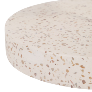 Scultura ornamentale con catena in legno su base in terrazzo per la decorazione di casa, soggiorno, ufficio, mensola, tavolino da caffè - Product Image 6