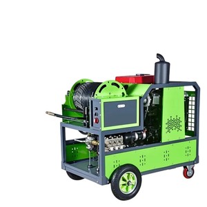 เครื่องทำท่อระบายน้ำดีเซล45Hp แรงดันสูงอุปกรณ์ใหม่สำหรับการทำความสะอาดท่อและการขุดลอกท่อที่ถูกบล็อกอย่างรวดเร็ว - Product Image 1