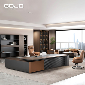 Hiện đại nhà văn phòng Ghế bàn kết hợp cho ông chủ Quản Lý Chủ Tịch CEO Ergonomic rắn gỗ thiết kế hiện đại - Product Image 1