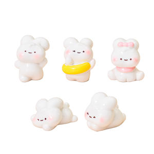 Figuritas <span class=keywords><strong>de</strong></span> <span class=keywords><strong>Conejitos</strong></span> Creativas y Lindas, Accesorios <span class=keywords><strong>de</strong></span> Resina para <span class=keywords><strong>Casa</strong></span> <span class=keywords><strong>de</strong></span> <span class=keywords><strong>Muñecas</strong></span>, Decoración DIY Hecha a Mano, Adornos Pequeños para Escritorio - Product Image 4