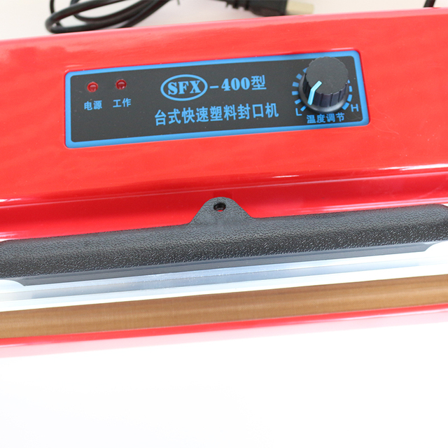 DMX-400 Manual Plastic Bags Sealing Machine Heat Sealer Hand Heat Sealing Machine