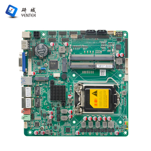 Intel z390 LGA1151 i3 i5 i7 2 DDR4 SATA3.0 M.2 2 HD VGA 2 Lan 6 RS232 COM Linux POS ATM Tự động <span class=keywords><strong>Mini</strong></span> <span class=keywords><strong>ITX</strong></span> Bo mạch chủ công nghiệp - Product Image 2
