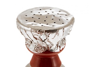 LT Customized 140mm Silver Aluminum Hookah Foil Roll Paper Pre-Cut with Cutting Line - Product Image 6
