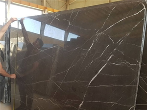 Dalle de marbre gris Pietra naturel de haute qualité à <span class=keywords><strong>prix</strong></span> avantageux, polie, pour la décoration de comptoirs et de carrelages - Product Image 2