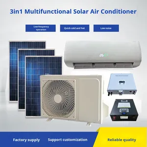 <span class=keywords><strong>Nouvelle</strong></span> <span class=keywords><strong>énergie</strong></span> 3IN1 paquet standard climatiseur solaire 9K 12K 18K 24K puissance utilitaire + photovoltaïque + 1.5Hp 2Hp 3Hp DC48V - Product Image 2