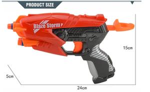 Fiesta de cumpleaños para niños Blaze <span class=keywords><strong>Storm</strong></span> Darts Blaster Toy con 5 Eva Soft Plastic Bullets Sabor Juego de disparos - Product Image 5