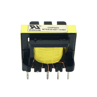 Trafo Frekuensi Tinggi Fasa Tunggal Custom EE25 Ferrite Core PCB Mount Transformer 12v 220v Flyback Stepup Power Transformer