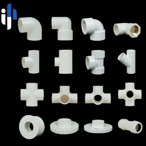 イーホン ホットセールス SCH40 プラスチック<span class=keywords><strong>PVC</strong></span>パイプ継手 ANSI DIN規格 <span class=keywords><strong>PVC</strong></span>ティー、ブルヘッドティー、レデューシングティー、雌ネジティー - Product Image 1