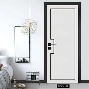 Puertas Interiores en Oferta, Puertas de WPC, Puertas Impermeables de PVC, Puerta Interior de Madera Maciza - Product Image 5