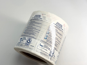 Penjualan langsung pabrik kustom persegi Kisscut kertas berperekat Roll kupas multilapis label stiker untuk botol - Product Image 3