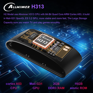 Mini 4k H2 <span class=keywords><strong>Android</strong></span> TV Box với thiết kế mới android14 Wifi Dual Band và BT bằng giọng nói điều khiển từ xa miniott Set Top Box - Product Image 5