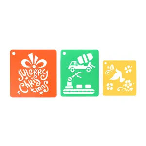 Gp Tùy Chỉnh Thiết Kế Tái Sử Dụng New DIY Thủ Công Mỹ Nghệ Tem Dập Nổi Mẫu Nhựa Lớp Giấy Nến - Product Image 1