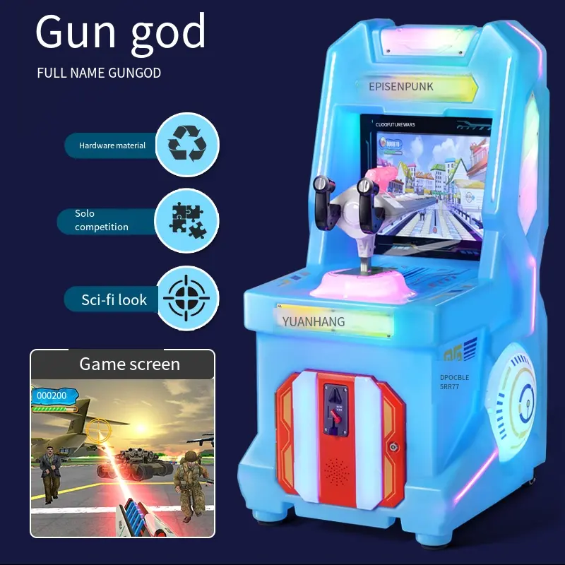 Wholesale Entertainment Gaming City Electric Coining Style Game Machine Children's Game Console