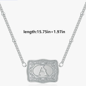 Phụ Nữ Mới <span class=keywords><strong>C</strong></span>ủa Ban Đầu Nổi Vành Đai Khóa Vòng <span class=keywords><strong>C</strong></span>ổ Bạ<span class=keywords><strong>c</strong></span> <span class=keywords><strong>C</strong></span>á Nhân Mặt Dây Chuyền Vòng <span class=keywords><strong>C</strong></span>ổ Phương Tây Đồ Trang Sứ<span class=keywords><strong>c</strong></span> <span class=keywords><strong>C</strong></span>ủa Phụ Nữ Quà Tặng - Product Image 4