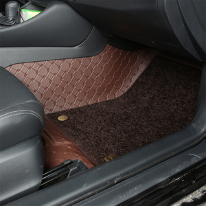 Alfombrilla de lujo para suelo <span class=keywords><strong>Interior</strong></span> de coche de cuero envolvente completo OEM y ODM diseño exclusivo para Toyota para Camry Asia Dragon para Corolla - Product Image 2