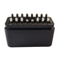12V J1962 16Pin Obd II Obd 2 Obd2 Conector macho