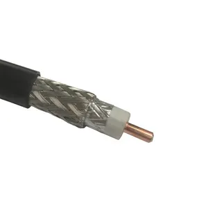 电缆连接LMR-400 LMR400 50欧姆同轴低损耗天线电缆，用于火腿无线电、无线局域网、CB无线电和无线天线馈线