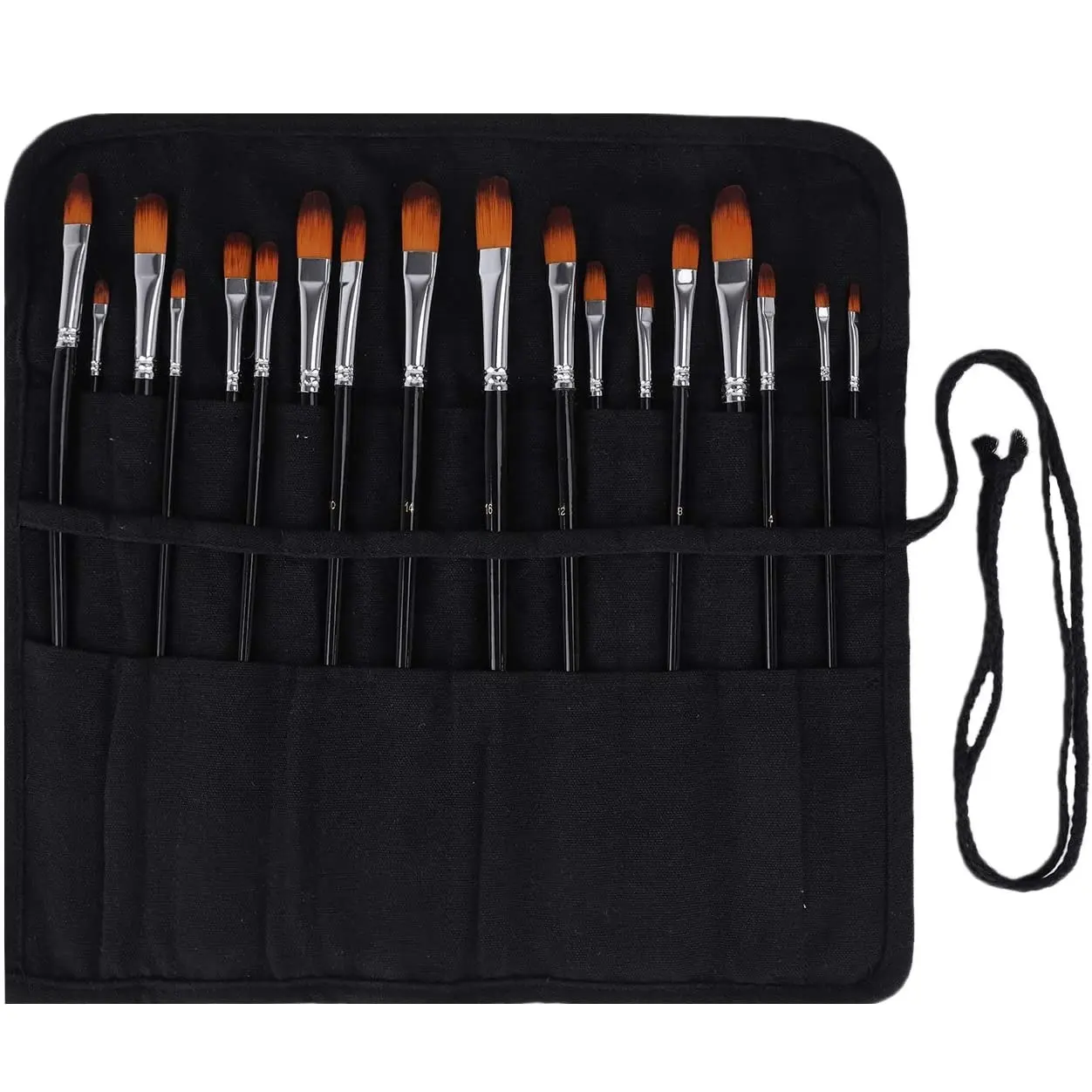 Пользовательский художественный рулон органайзер для кистей для рисования карандаш крафтовый инструмент рулон сумка для художников Дорожный Чехол