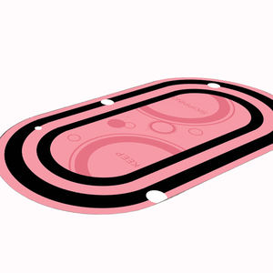 2025 nuevo absorbente de golpes insonorizado grueso 5mm caucho Natural + esterilla de Yoga de cuero de microfibra para Fitness saltar la cuerda correr y bailar - Product Image 3