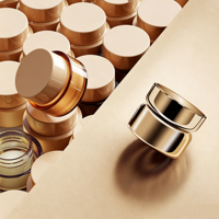 Pot cosmétique rond en plastique de 50g avec couvercle à vis, personnalisable avec logo, pour crème pour les yeux et lotion, emballage pour soins de la peau