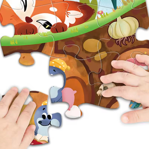 Rompecabezas de Piso Preescolar EPT de 60 Piezas, Rompecabezas de Animales, Naturaleza, Dinosaurios y Espacio, Juguete Educativo con Caja de Transporte, Edades 3+ - Product Image 5