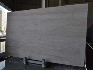 แผ่นหินอ่อน UnionStone Super White Travertine สำหรับตกแต่งผนังและปูพื้นแบบโมเดิร์น ขัดเงา เหมาะสำหรับตกแต่งภายในบ้านพักอาศัย รับประกัน 1 ปี - Product Image 3