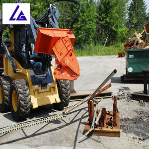 Diskon 2.8t skid steer <span class=keywords><strong>loader</strong></span> S510 digunakan <span class=keywords><strong>scrap</strong></span> metal shear,eagle shear untuk - Product Image 3