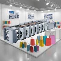 Presse d'impression flexographique automatique haute vitesse, haute qualité, longue durée de vie, 6-8 couleurs, pour étiquettes en papier, nouvelle certification CE