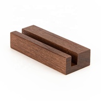 Support de présentation de cartes de table en forme de T personnalisé en acrylique et bois avec base pour cartes de menu 4x6 5x7 10x15
