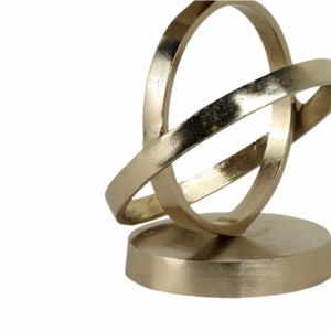 Cylindrical <b>Hurricane</b> <b>Candle</b> Holder Frosted Glass Metal Ring Base Centerpiece Table Decor - Product Image 5