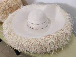 ND386 Cuerpos de sombrero de papel Toyo esmaltado japonés y Shantung 5BU, Cuerpos de sombrero Shantung encerados, Sombrero de vaquero de paja - Product Image 6