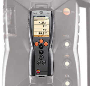 เครื่องวิเคราะห์ก๊าซไอเสียแบบพกพา Testo 350 รุ่นใหม่ (513520 0009) สำหรับการวิเคราะห์ก๊าซไอเสียพร้อมเซ็นเซอร์สูงสุด 6 ตัว - Product Image 6