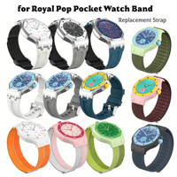 Sangle en nylon à boucles auto-agrippantes pour montre AP Royal POP, bracelet Velcro durable et respirant pour montre de poche Royal POP