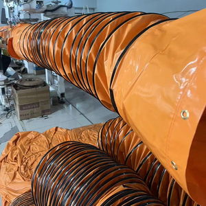 Flame Retardant PVC Stretchable Multi-purpose Duct <strong>Hose</strong> <strong>Large</strong> Size 18'' 20'' 24'' <strong>air</strong> Duct <strong>Hose</strong> for Farms, Mines, Tunnels - Product Image 2
