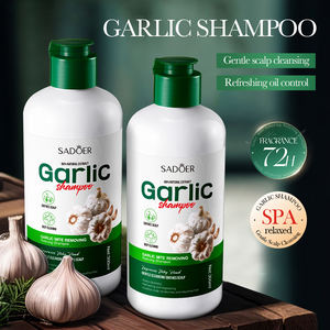 Champú Calmante para Ácaros del Cabello con Ajo de Marca Privada OEM SADOER, Limpia Profundamente el Cabello, Elimina los Ácaros, Deja el Cabello Suave, Liso, Esponjoso y Brillante - Product Image 2
