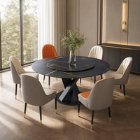 Offre spéciale, meubles de salle à manger modernes et luxueux, vente en gros à prix réduit, table et chaises pour 6 sièges