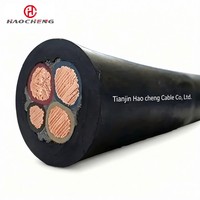 Kabel Fleksibel Berlapis Karet untuk Mesin Pemotong Batubara Tambang Bawah Tanah MC 0.38/0.66kV Konduktor Tembaga MA untuk Anti Ledakan