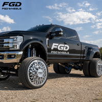 Vente en gros de roues forgées de 10x225 mm, 19,5 et 22,5 pouces pour camions lourds Ford F-450 F-550 Ram 4500 5500 Chassis Cab