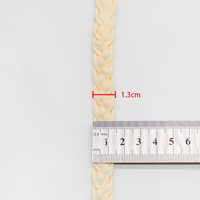 Bande de dentelle tressée de style bohème de 1,3 cm pour attaches de rideaux et projets de macramé DIY