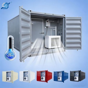 Cella Frigorifera Integrata Containerizzata con Unità Condensante Scroll a Scarico Laterale e Unità di Raffreddamento - Product Image 6