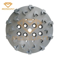 Plaque de disque de meulage diamant 10 pouces Premium 20 flèches