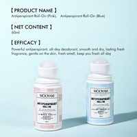 Déodorant Anti-Transpirant Roll-on en Gros pour Aisselles, Pierre d'Alun Naturelle, Déodorant et Anti-Transpirant pour Hommes et Femmes