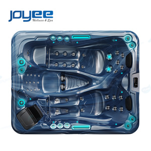 อ่างน้ำร้อนขนาดเล็ก 3 ที่นั่ง ยี่ห้อ Foshan JOYEE นำเข้าอะคริลิค Ariestech อ่างน้ำร้อน Gecko Hydro Therapy ขายส่งจากโรงงาน ราคาพิเศษ - Product Image 1