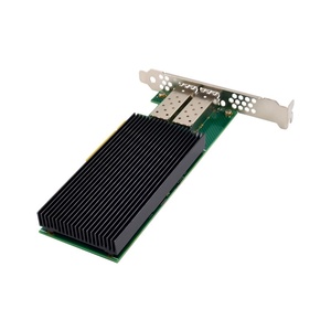Tarjeta de red para servidor Intel X722-Da2, puerto de fibra óptica dual 10G SFP+, interfaz PCI externa con cable para computadoras de escritorio - Product Image 5