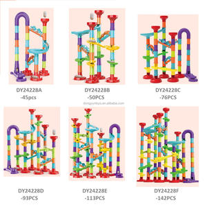 Vente chaude Marbre Run Toy Set STEM Éducatifs En Plastique Tuyau Blocs De Construction Puzzles pour Enfants Préscolaires - Product Image 6