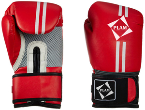 Gants de boxe avec logo personnalisé en gros 8oz 16oz cuir de vachette PU imprimé caractéristique du poignet pour l'entraînement sportif en plein air des adultes - Product Image 4