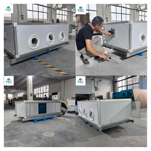 เครื่องปรับอากาศแบบติดเพดานพร้อมระบบ HVAC สำหรับโรงเรียน ใช้ปั๊มความร้อนหรือเครื่องทำน้ำเย็นสำหรับจ่ายน้ำเย็น - Product Image 4