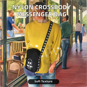 Bolsa Tiracolo Esportiva Personalizada com Bordado, Pequena, Longa, Unissex, Bolsa Mensageiro Personalizada - Product Image 2